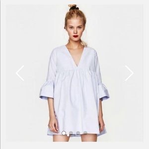 NEW WITH TAGS Zara Poplin Romper